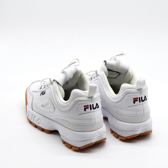 Fila Disruptor 2 Premium White Sneaker 10 - Picture 5 of 7